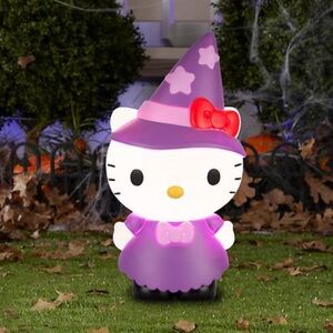 NEW Hello Kitty Blow Mold, Purple, 22 inches